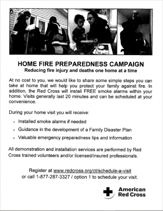 Red Cross Home Fire Preparedness Campaign 